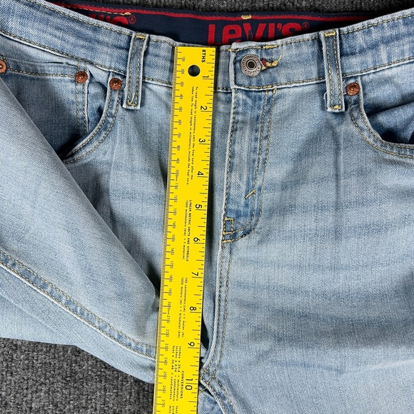 Levi's‎ 514 Straight Fit Performance Jeans Boys 30x30 Denim Cotton Stretch - Picture 6 of 13